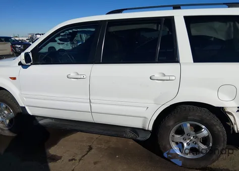 2006 Honda Pilot Ex-L z USA, uszkodzony, nr VIN 5FNYF28586B020245